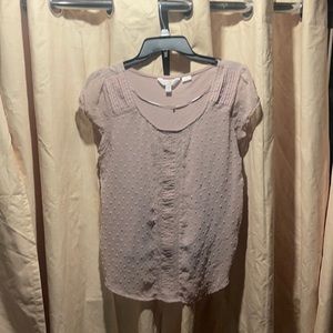 Pale pink Lauren Conrad blouse size M